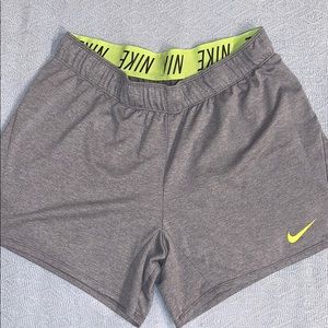 Nike Gray Athletic Shorts
